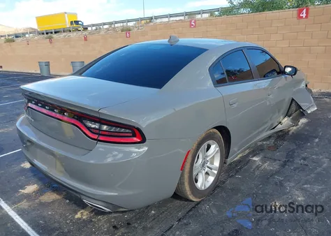 2023 Dodge Charger Sxt из США, поврежденный, VIN 2C3CDXBG3PH656613
